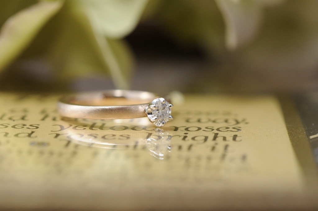 オーダーメイド婚約指輪//ruff ring カスタム