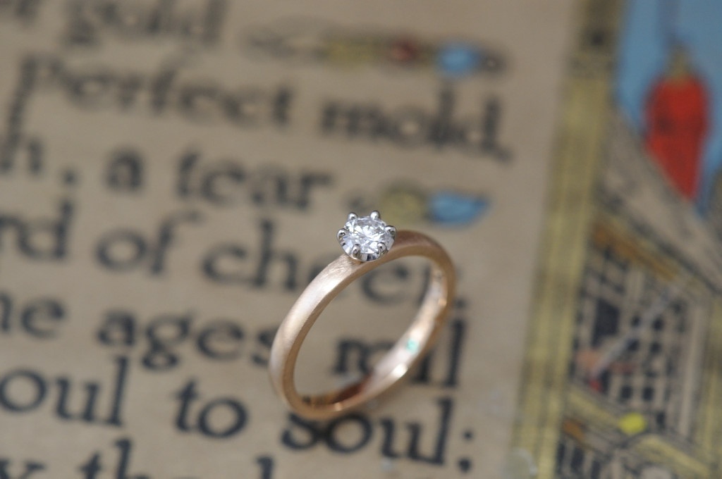 オーダーメイド婚約指輪//ruff ring カスタム