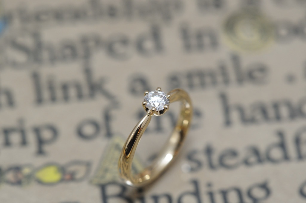 オーダーメイド婚約指輪//solitaire　カスタム