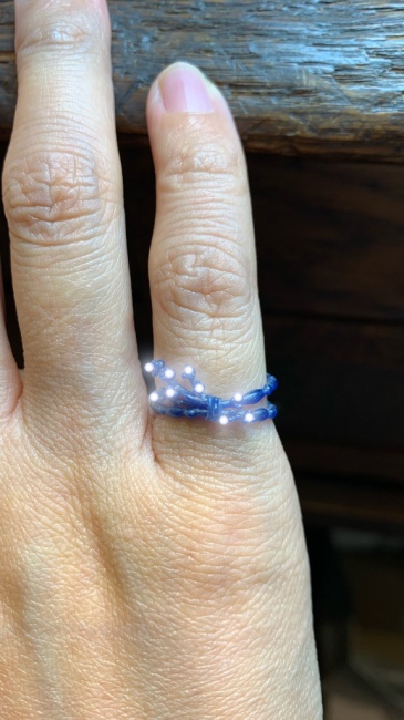 ぶつぶつもとい水玉リング