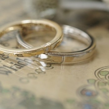 結婚指輪の紹介です！