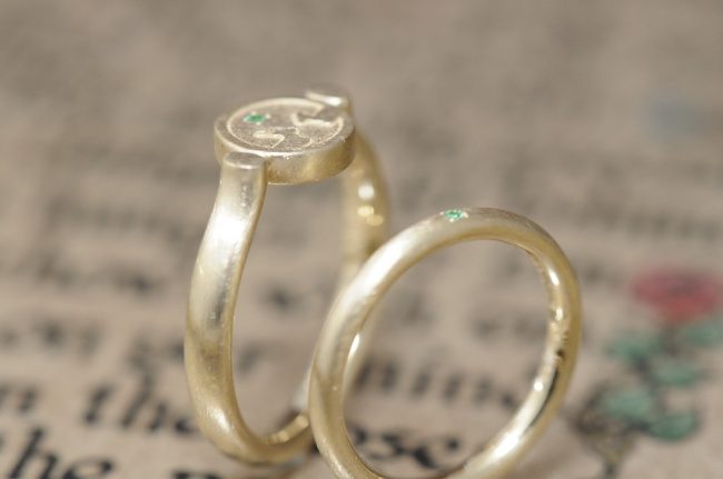 シールリングの結婚指輪