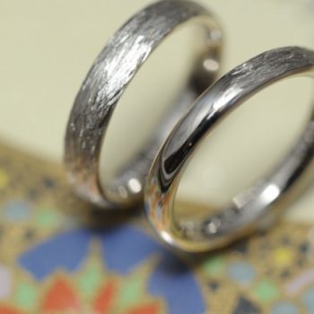 〔結婚指輪〕自然モチーフ