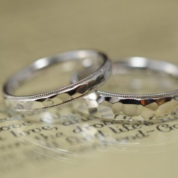 久々に結婚指輪！