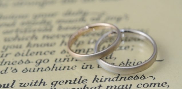 コンビの結婚指輪