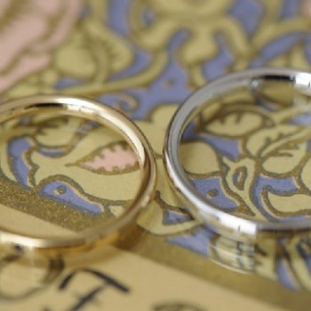 クラシカルタイプのオーダーメイド結婚指輪