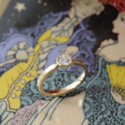 クラシカル婚約指輪