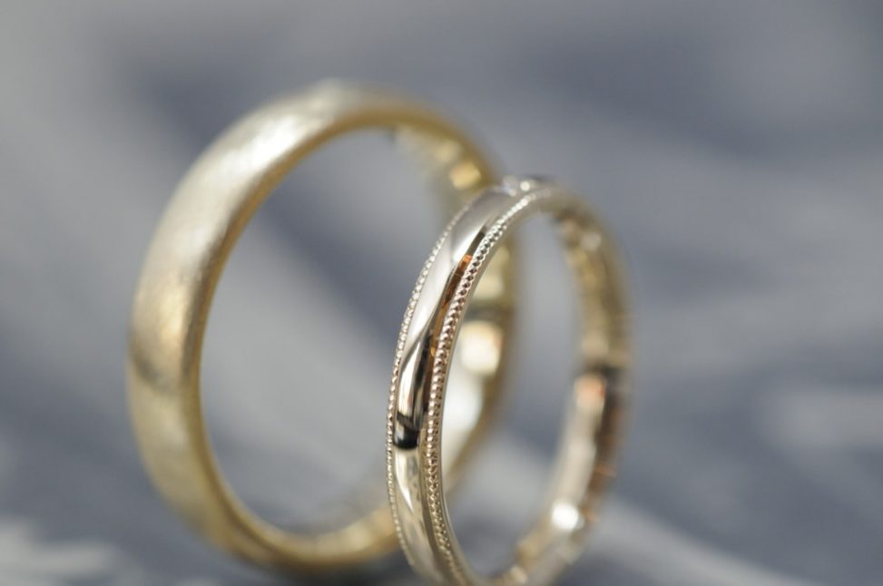 クラシカルシンプルなオーダーメイド結婚指輪