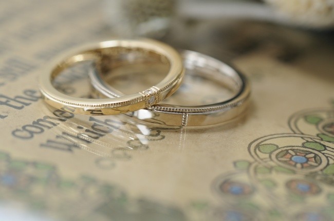 結婚指輪の紹介です！