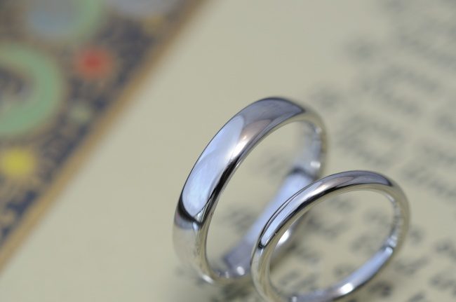 〔結婚指輪〕シンプルシンプルシンプル！