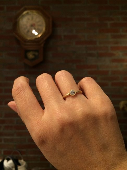 octagon engagement ring