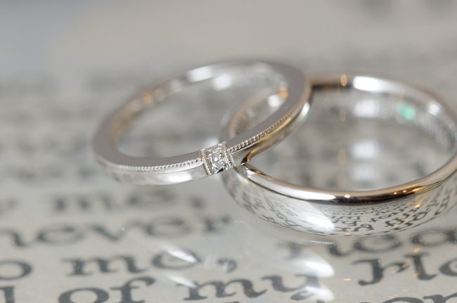 プラチナの結婚指輪