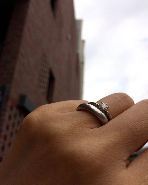 雨が降ってきました