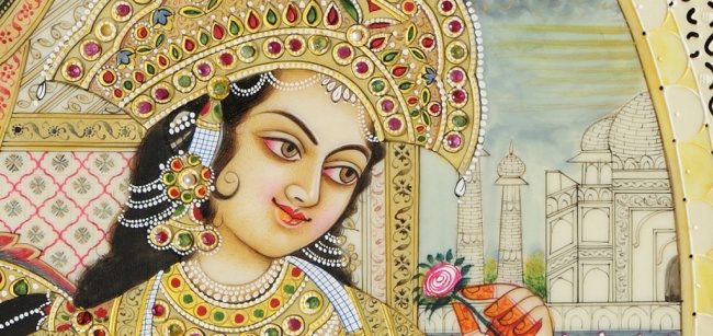 インド細密画　始まります