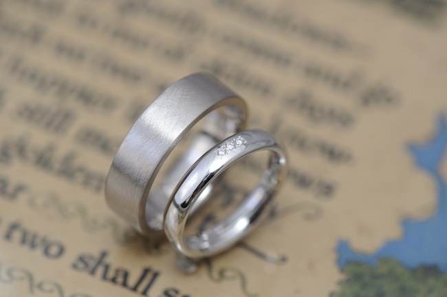 〔結婚指輪〕ボリュームボリューム