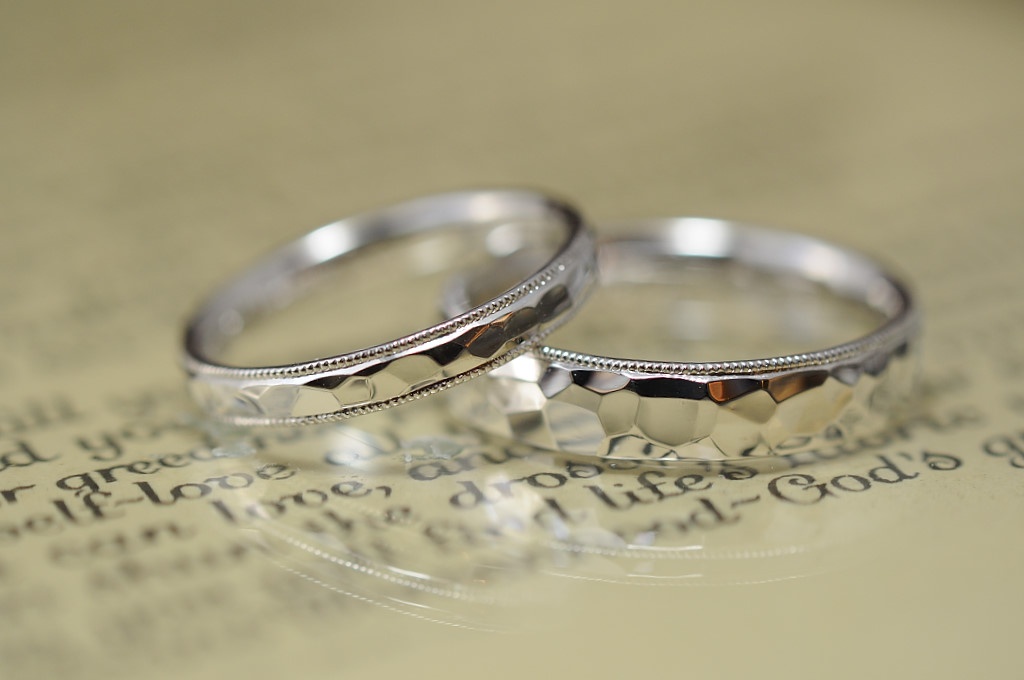 久々に結婚指輪！