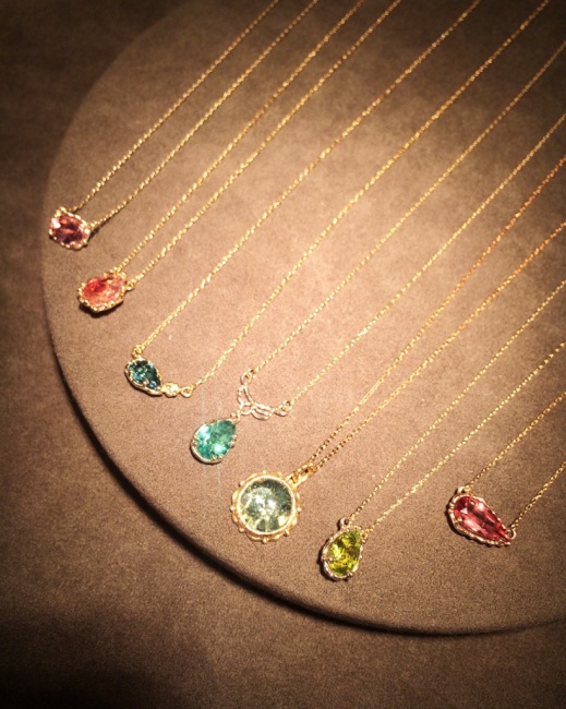 トルマリンラウンドペンダント