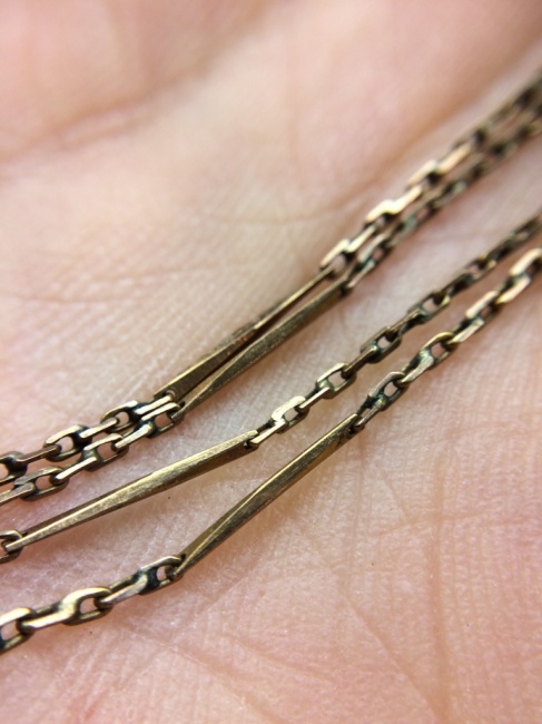 K18チェーンを磨く　TOWN TALK