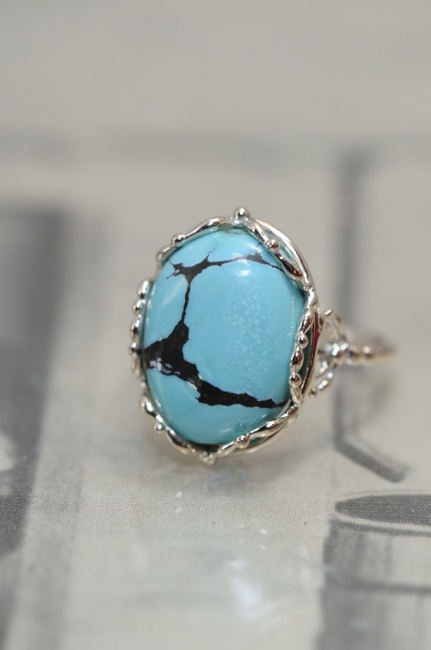 ザ・ターコイズな指輪
