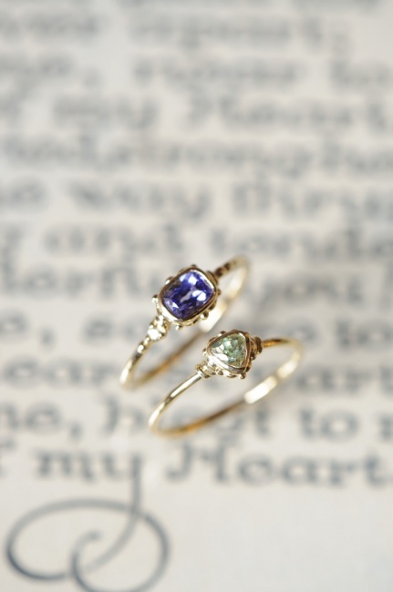 トルマリンとガーネットとタンザナイト