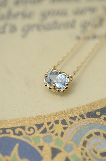 アクアマリンpendant　店頭用