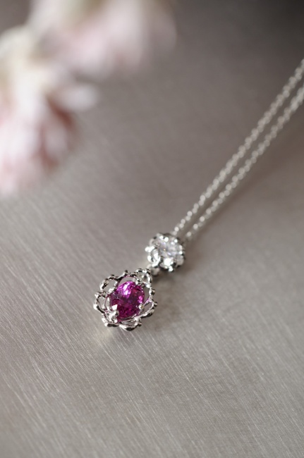 ルビーとダイヤモンド//オーダーメイド日程や消費税など