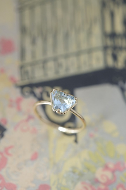 アクアマリンリング