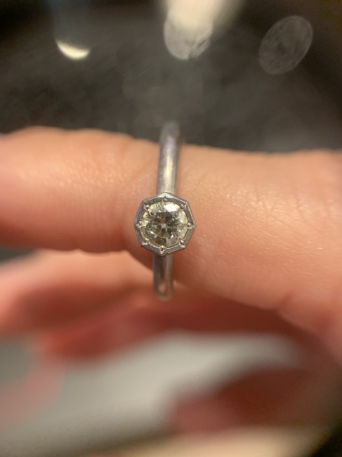 プラチナをぶつけると、、、