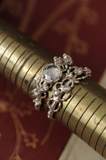 ローズカットダイヤのオーダーメイド