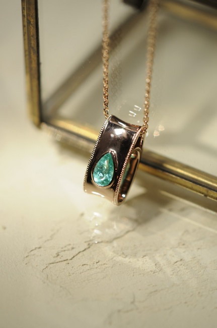 オーダーメイド　パライバトルマリン