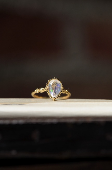 オパールリングとせっせと磨いてもらうもの