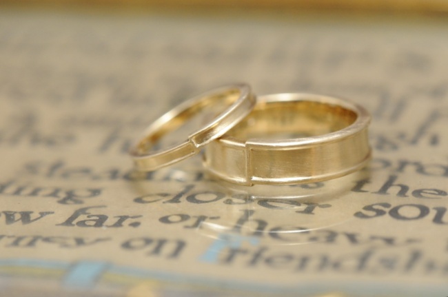 ゴールドのご結婚指輪