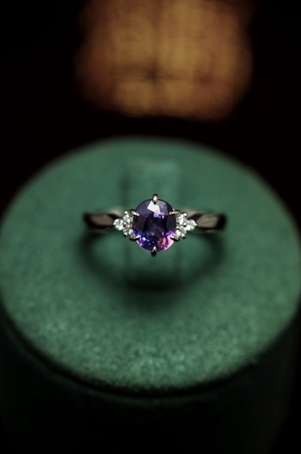 ギャラクシーな婚約指輪