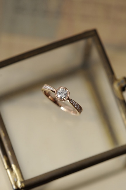 フルオーダーの婚約指輪