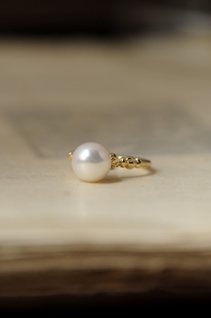 6月最後にパールのリング