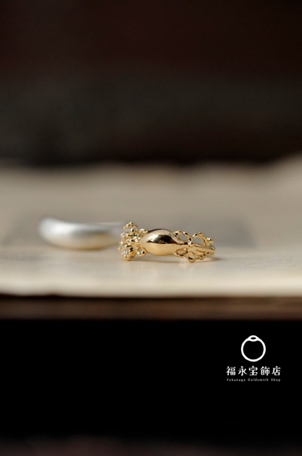 フルオーダーのメモリアルリング