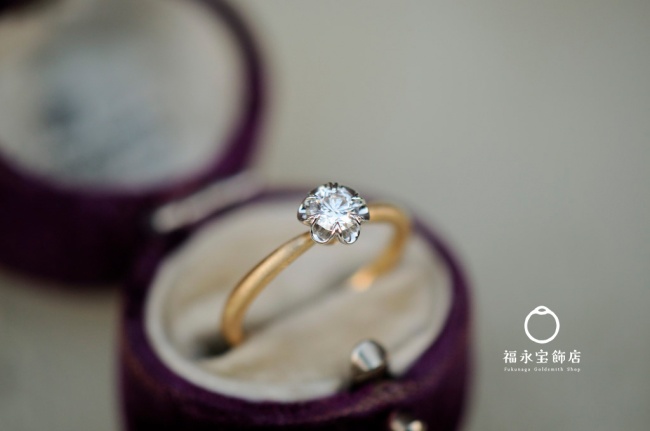 満を持して　新作の婚約指輪